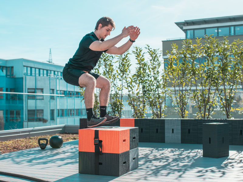 Crossfit Workout mit dem Xbrick