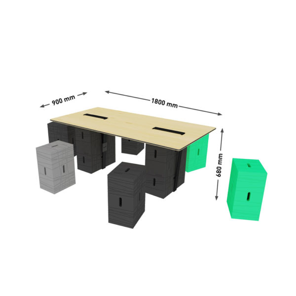 x-table in a set