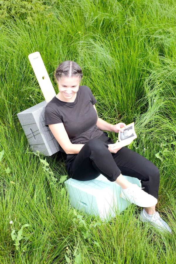 Outdoor flexible chair Xbrick