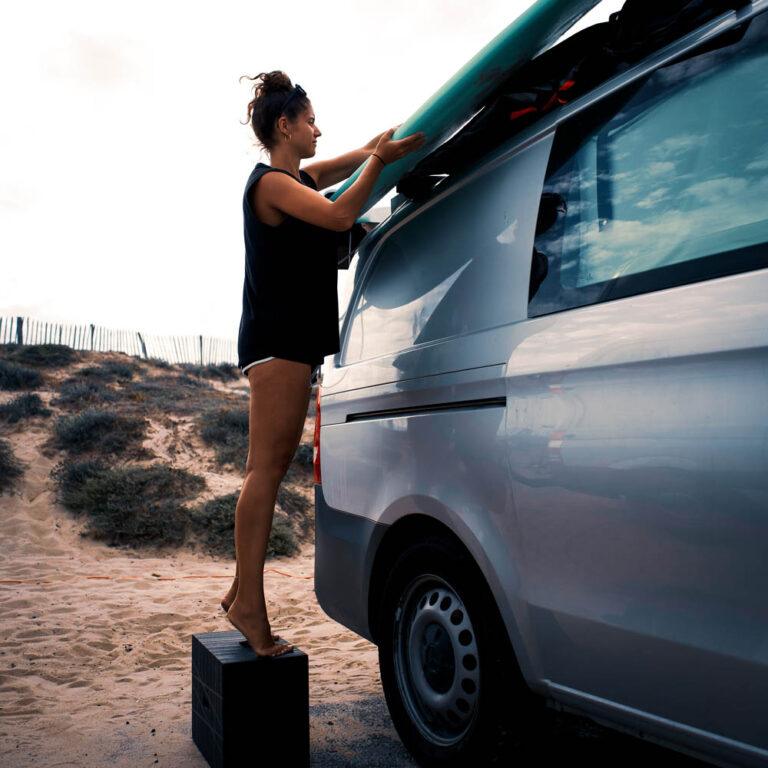 Mobiles Arbeiten mit Xbrick Mit dem Camper entlang der Atlantikküste