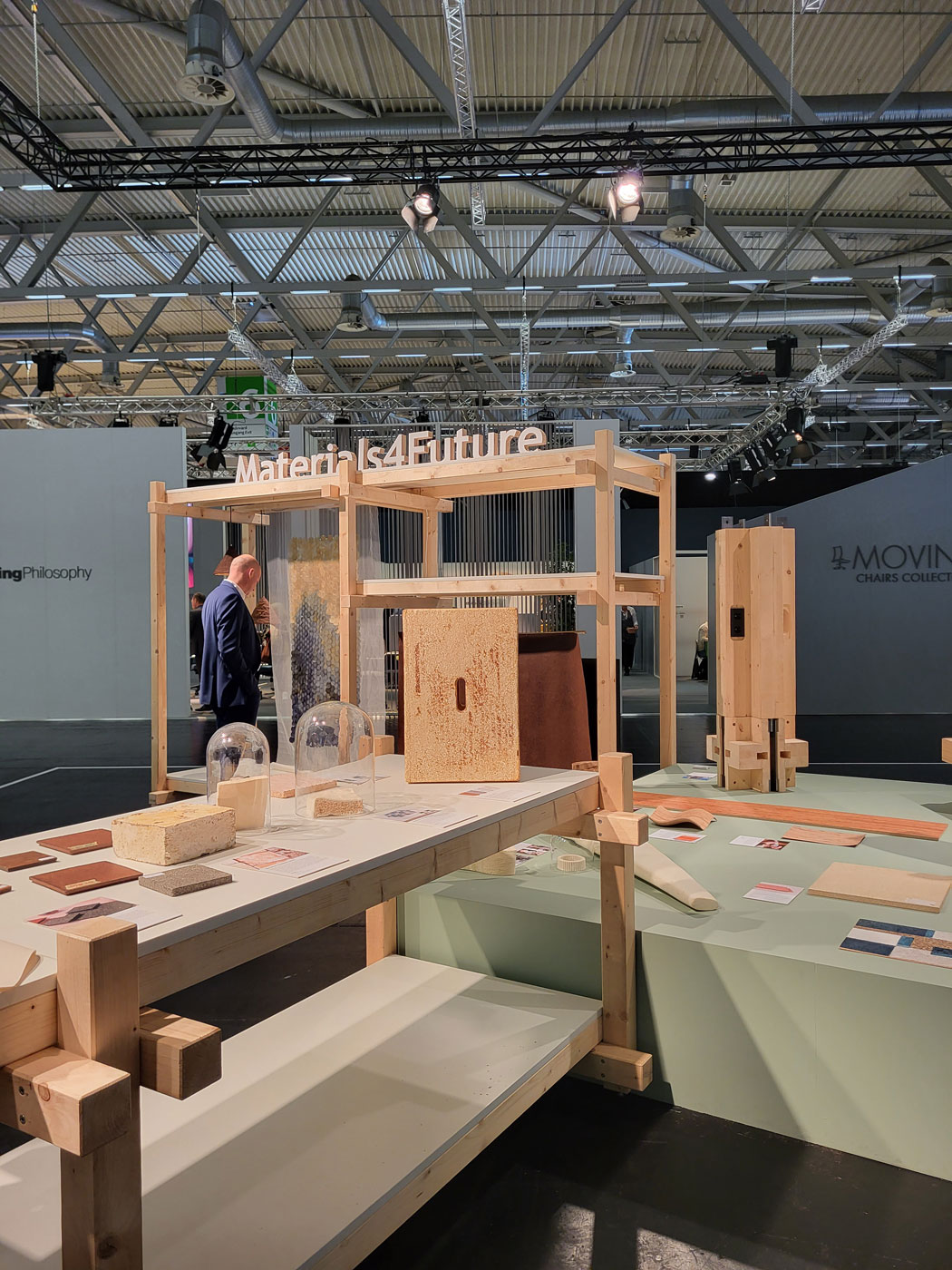 OrgaTec Adaptive Workspaces Xbrick Holzsystem nachhaltig Materials4Future