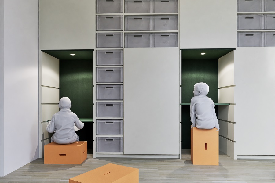 Sitzhocker verschiedene Hoehen